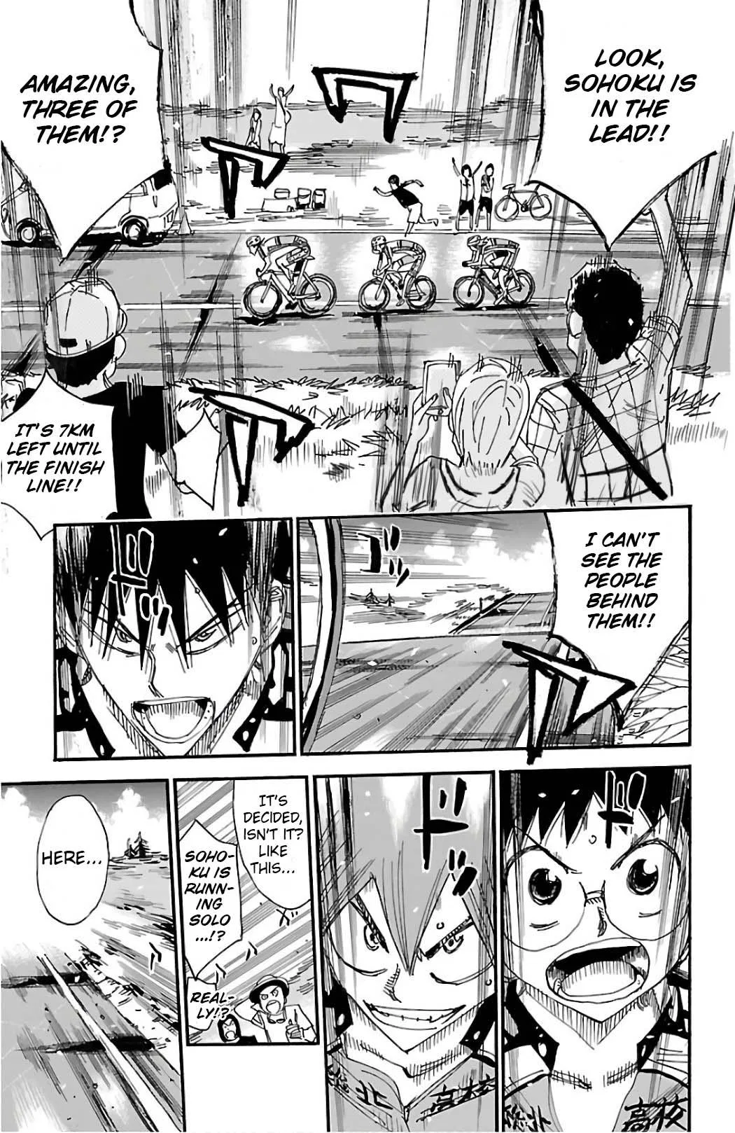 Yowamushi Pedal Chapter 493 – Page 1