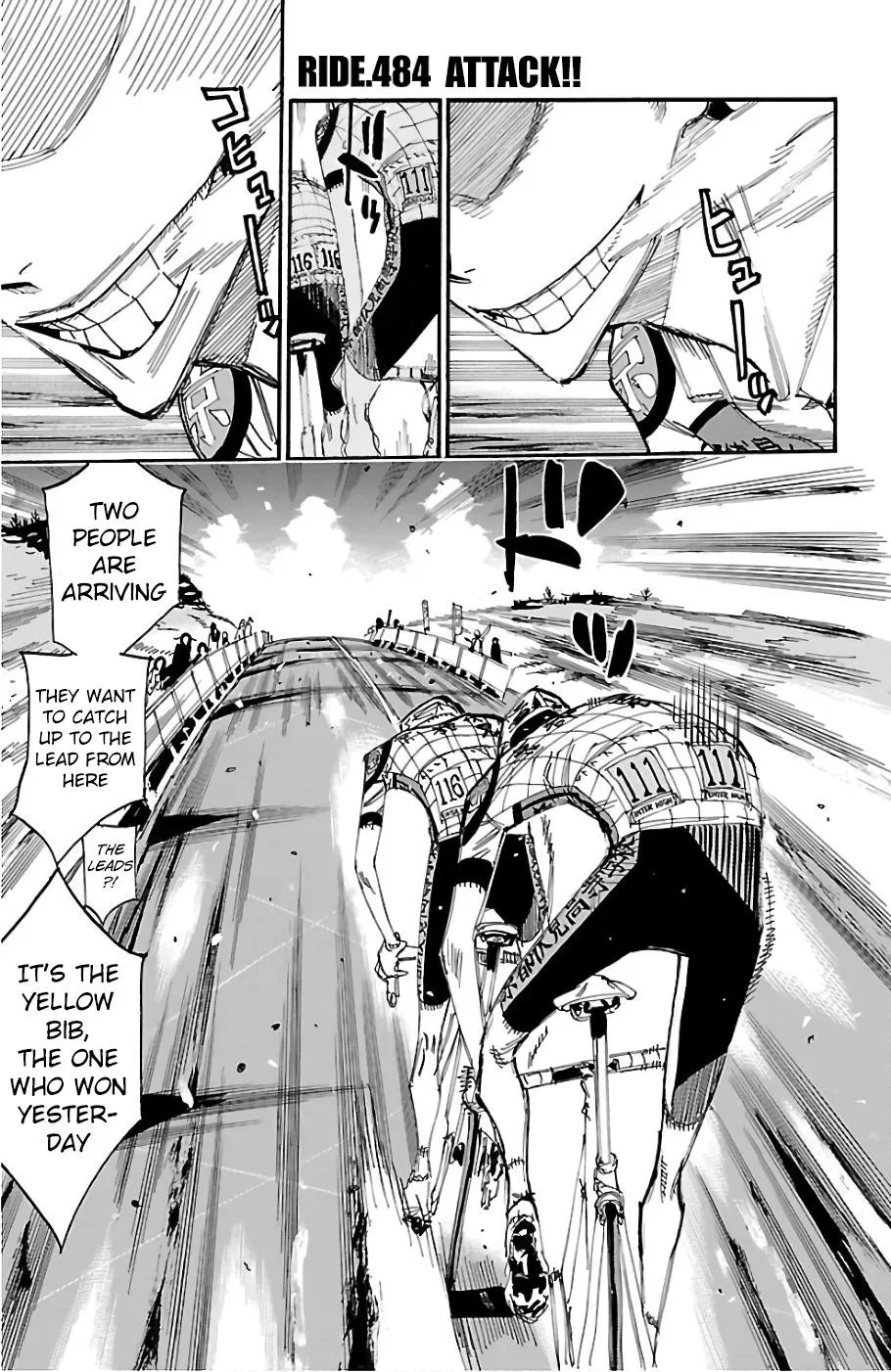 Yowamushi Pedal Chapter 484 – Page 1