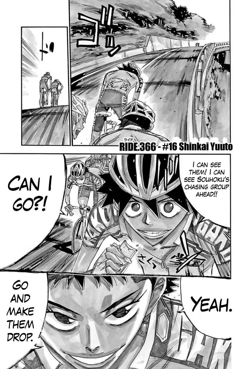 Yowamushi Pedal Chapter 366 – Page 1