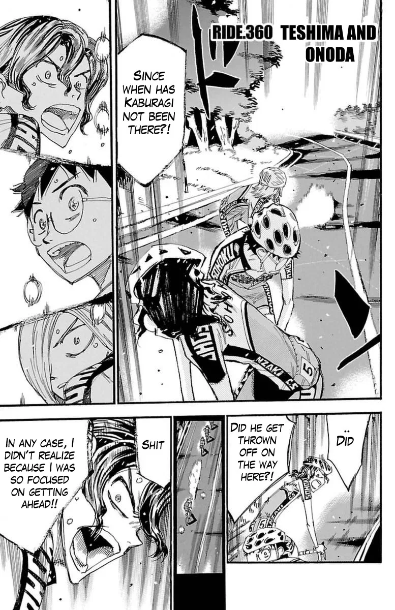 Yowamushi Pedal Chapter 360 – Page 1