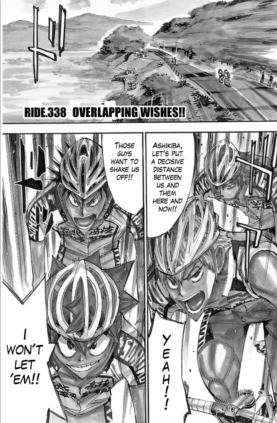 Yowamushi Pedal Chapter 338 – Page 1