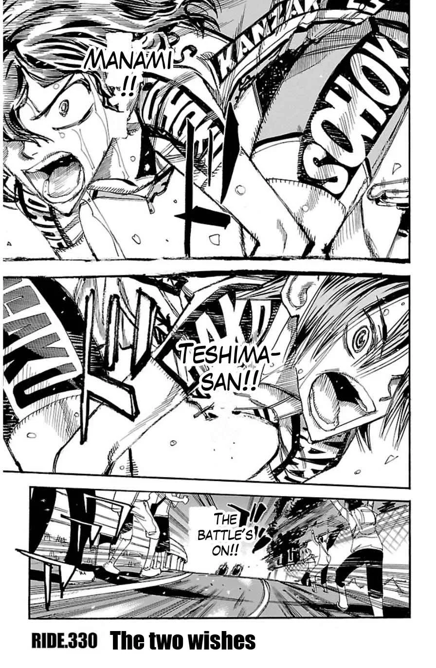 Yowamushi Pedal Chapter 330 – Page 1