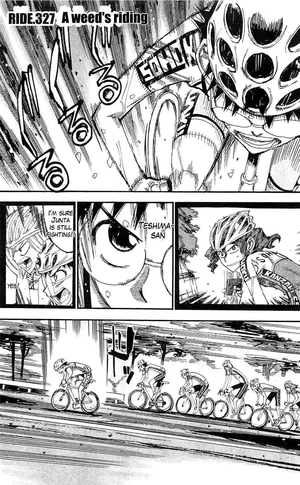 Yowamushi Pedal Chapter 327 – Page 1