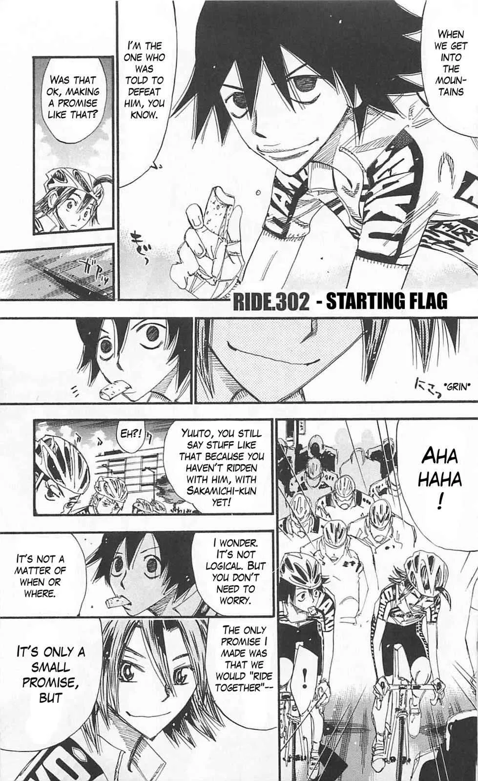 Yowamushi Pedal Chapter 302 – Page 1