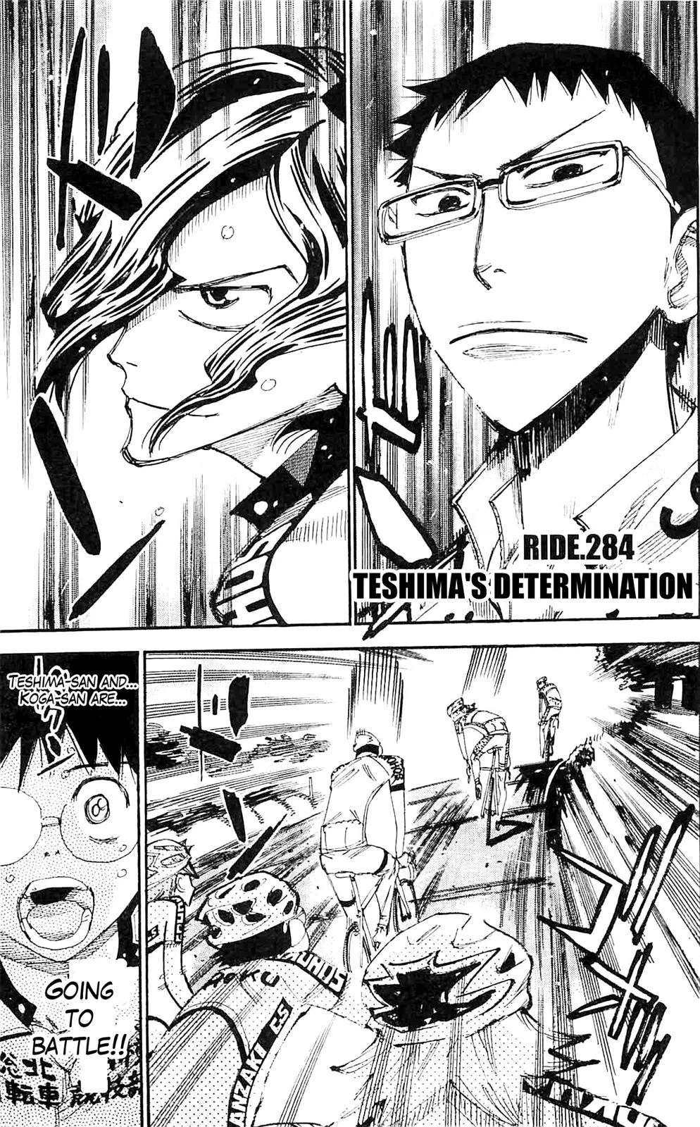 Yowamushi Pedal Chapter 284 – Page 1