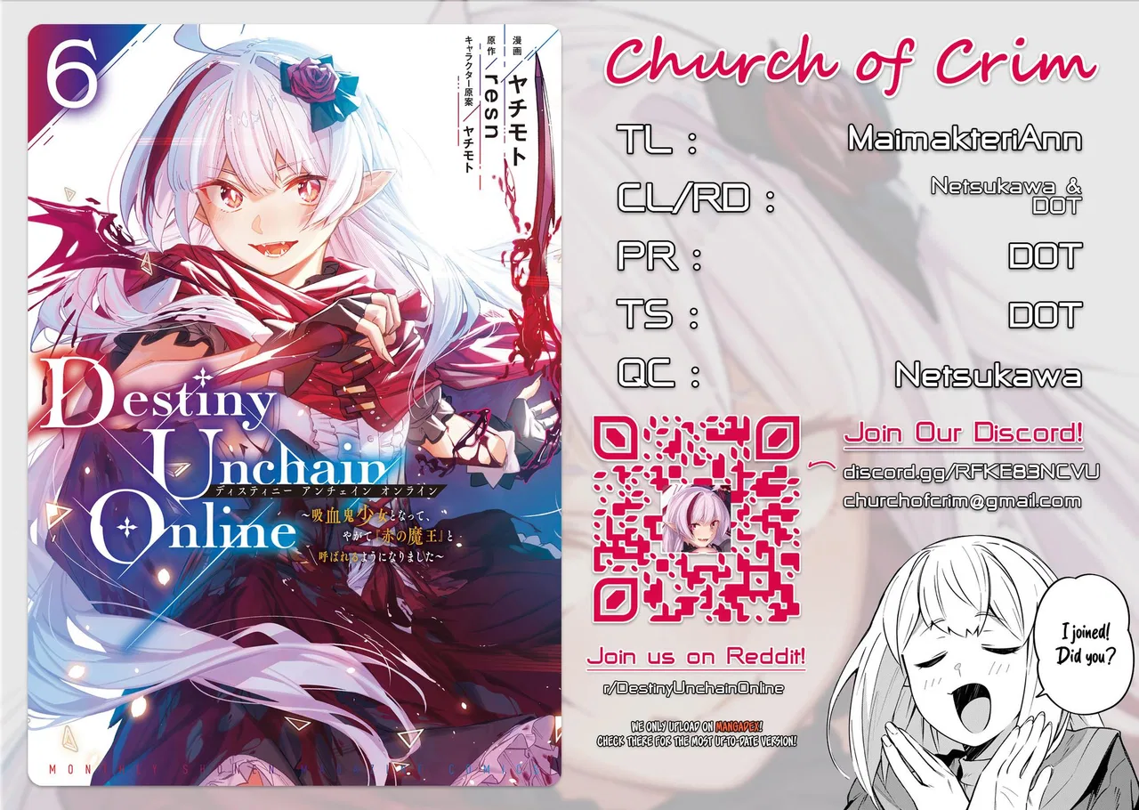 Destiny Unchain Online: Kyuuketsuki Shoujo to natte, Yagate "Aka no Maou" to Yobareru you ni narimashita Chapter 47 – Page 1