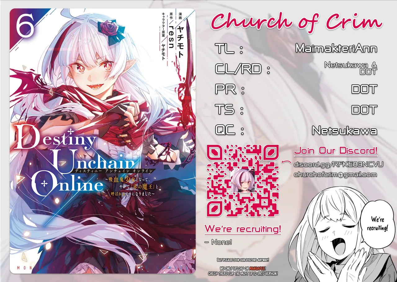 Destiny Unchain Online: Kyuuketsuki Shoujo to natte, Yagate "Aka no Maou" to Yobareru you ni narimashita Chapter 46 – Page 1