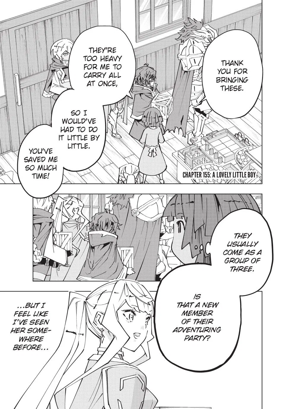 Shinjiteita Nakama-tachi ni Dungeon Chapter 155 – Page 1
