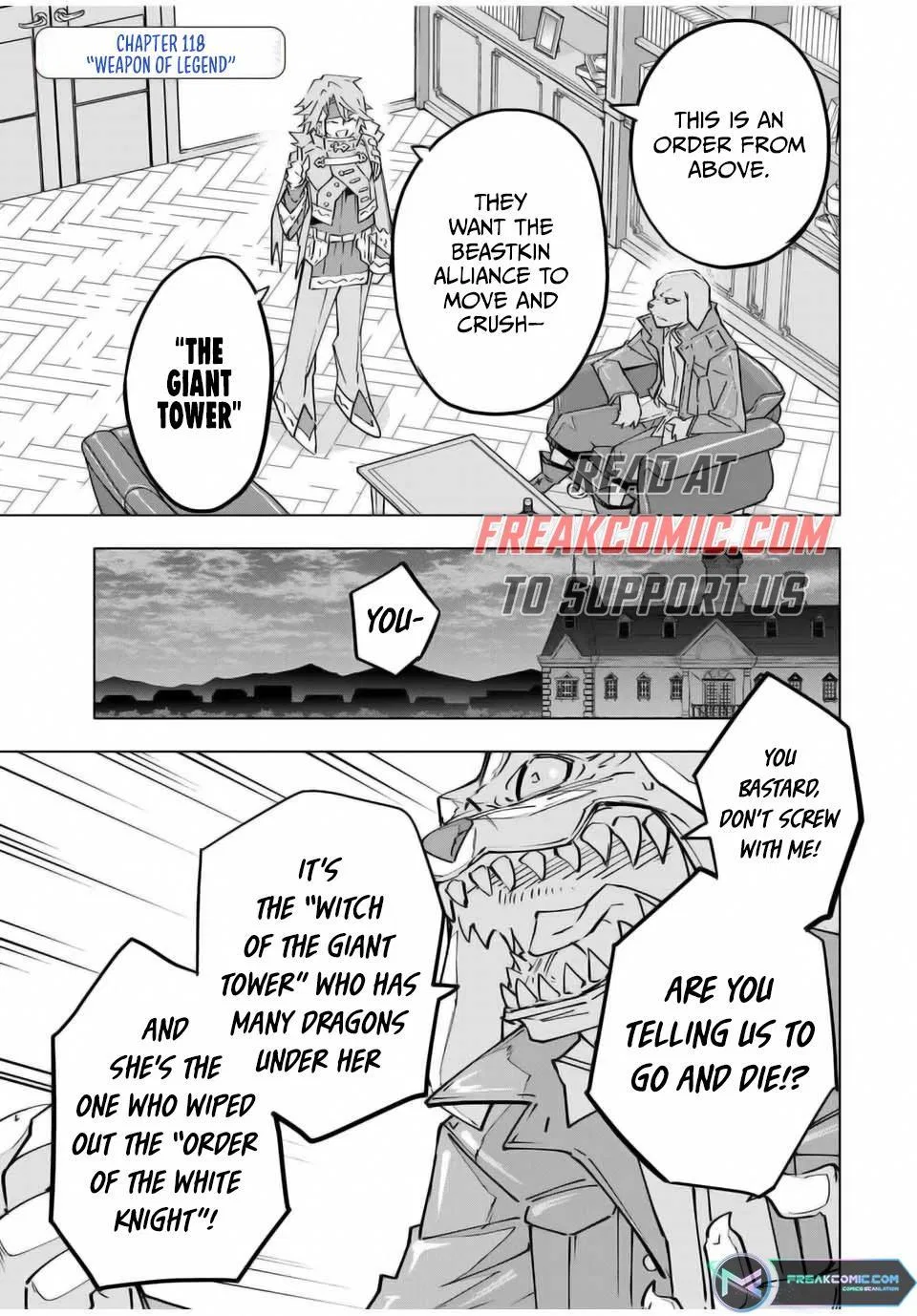 Shinjiteita Nakama-tachi ni Dungeon Chapter 118 – Page 1