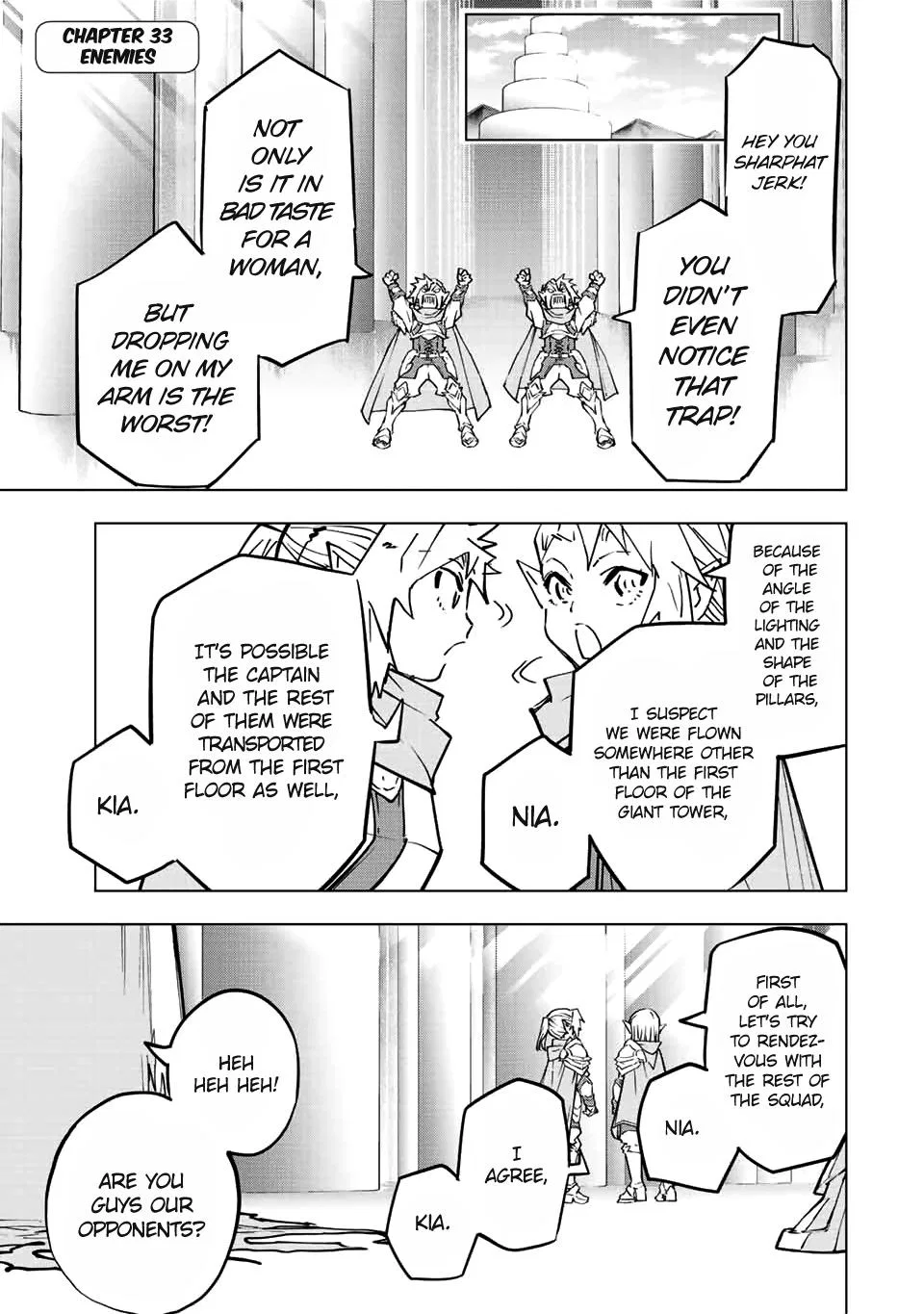 Shinjiteita Nakama-tachi ni Dungeon Chapter 33 – Page 1