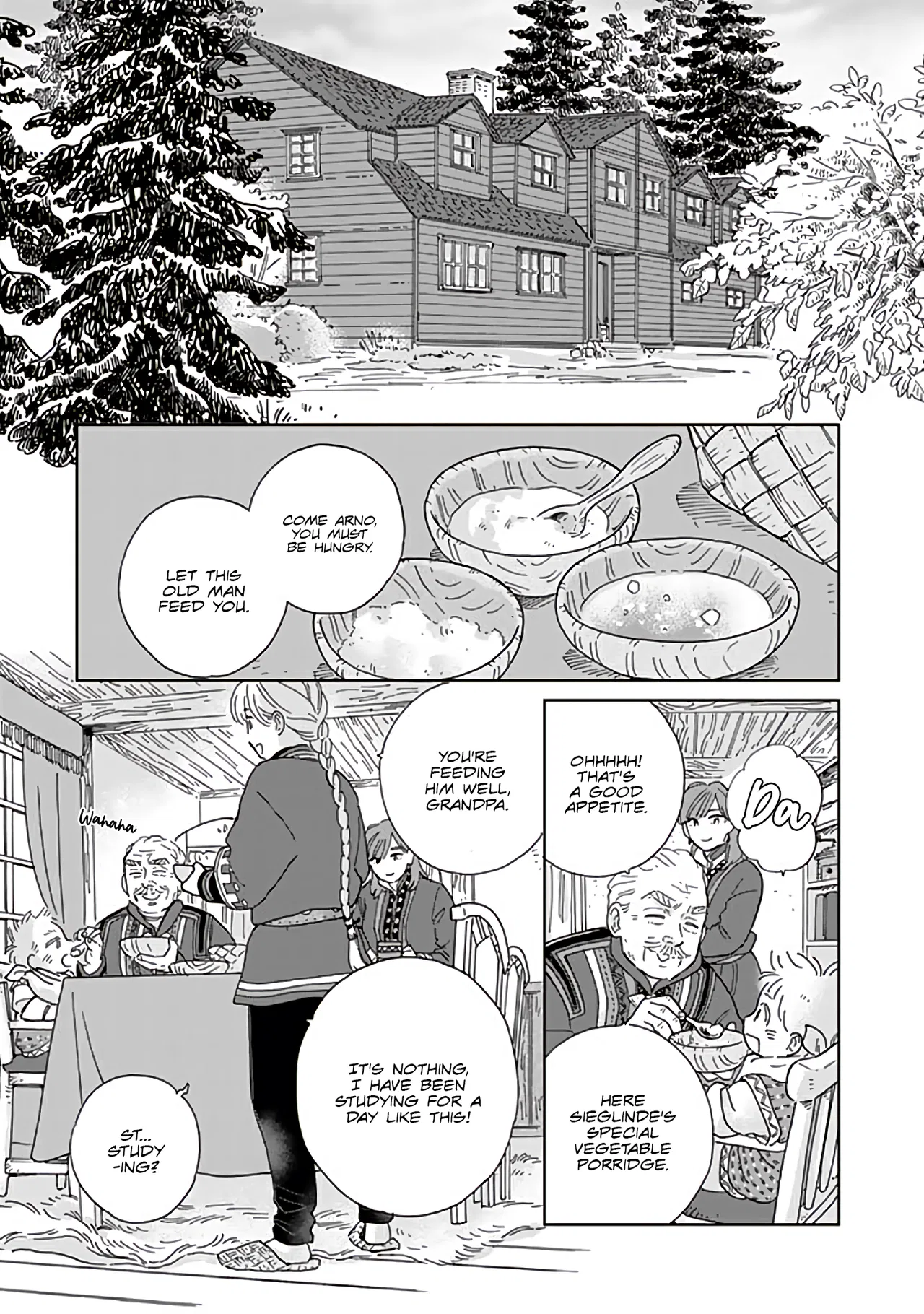Hokuo Kizoku to Moukinzuma no Yukiguni Karigurashi Chapter 92 – Page 1