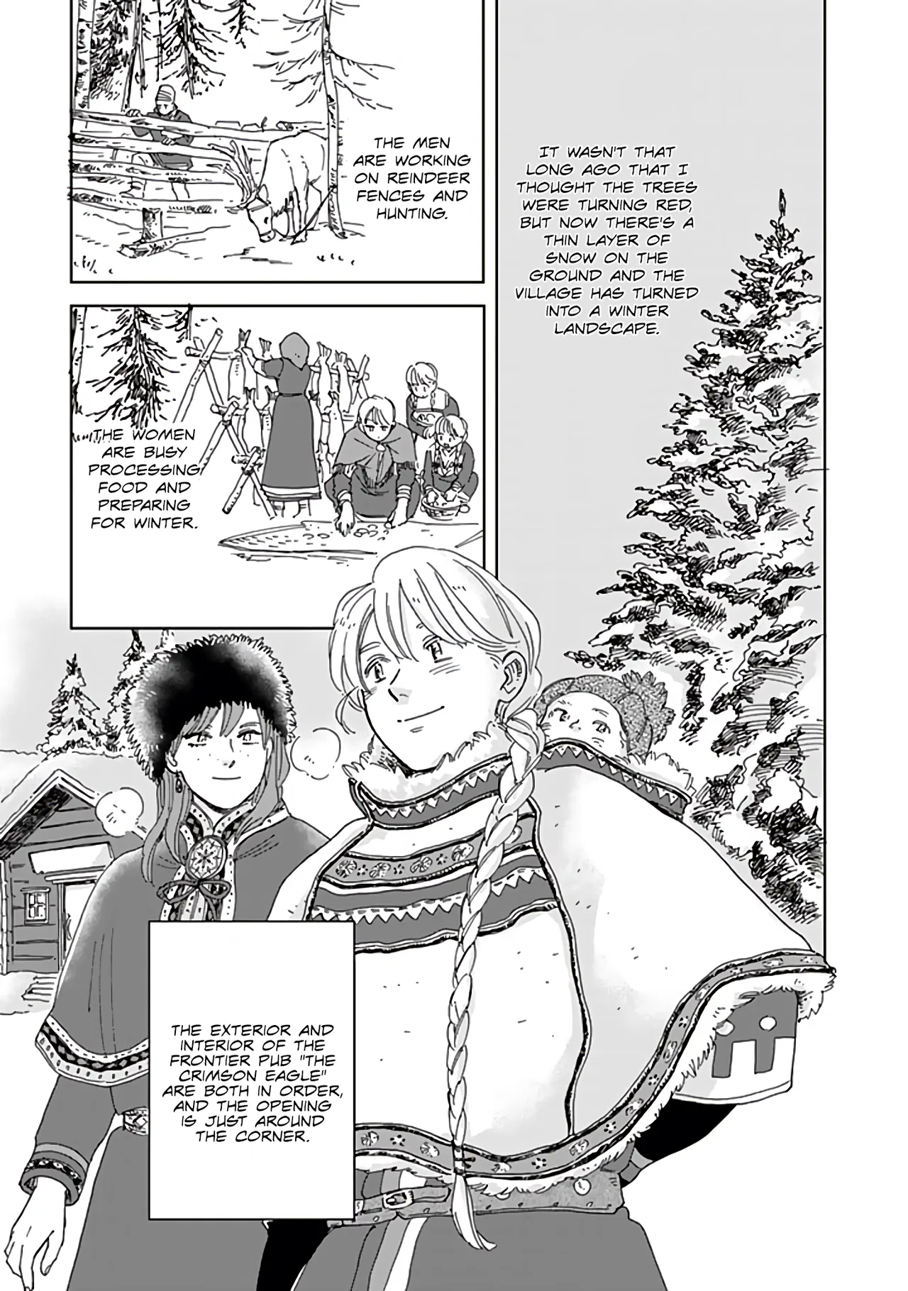 Hokuo Kizoku to Moukinzuma no Yukiguni Karigurashi Chapter 70 – Page 1