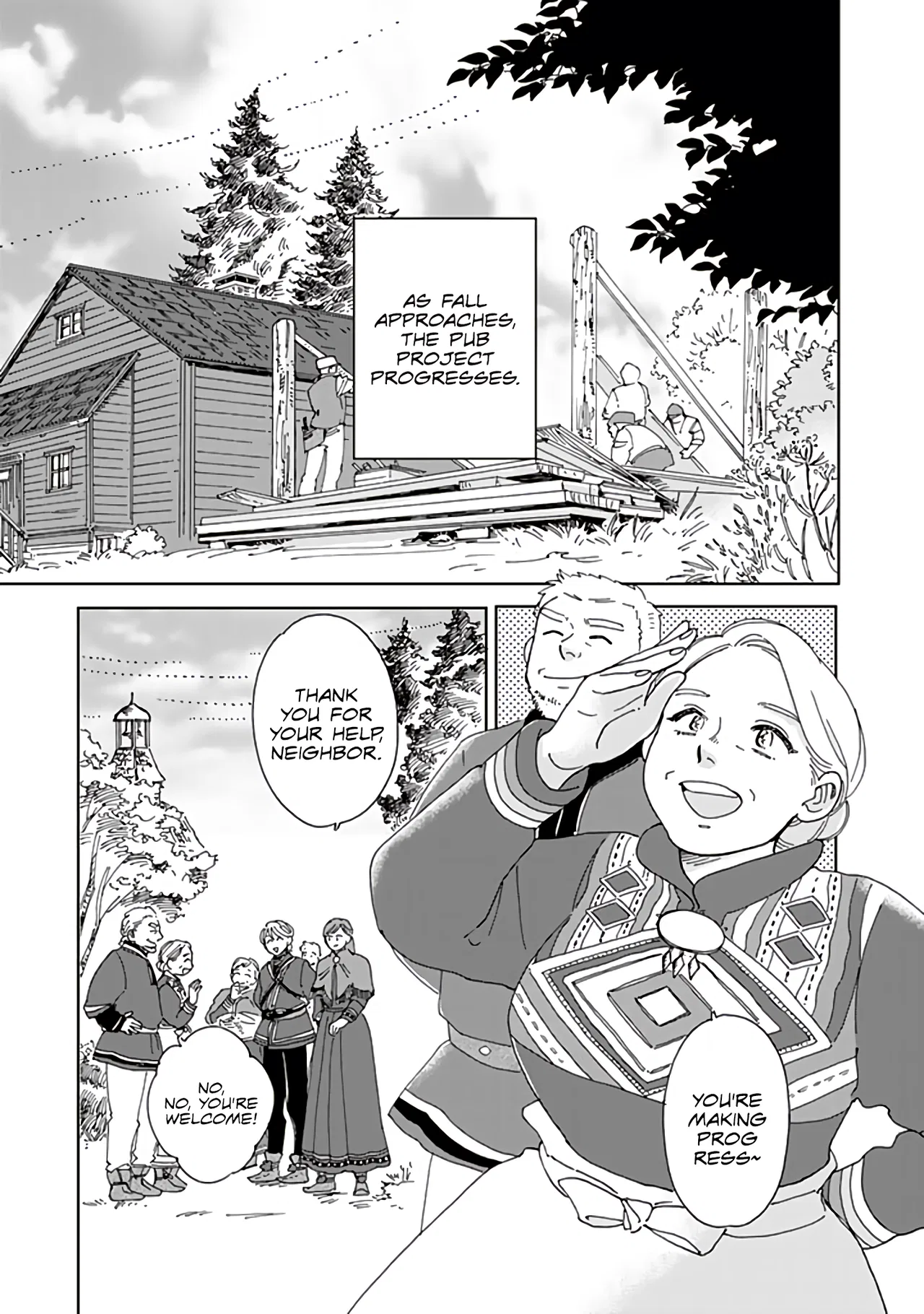 Hokuo Kizoku to Moukinzuma no Yukiguni Karigurashi Chapter 68 – Page 1