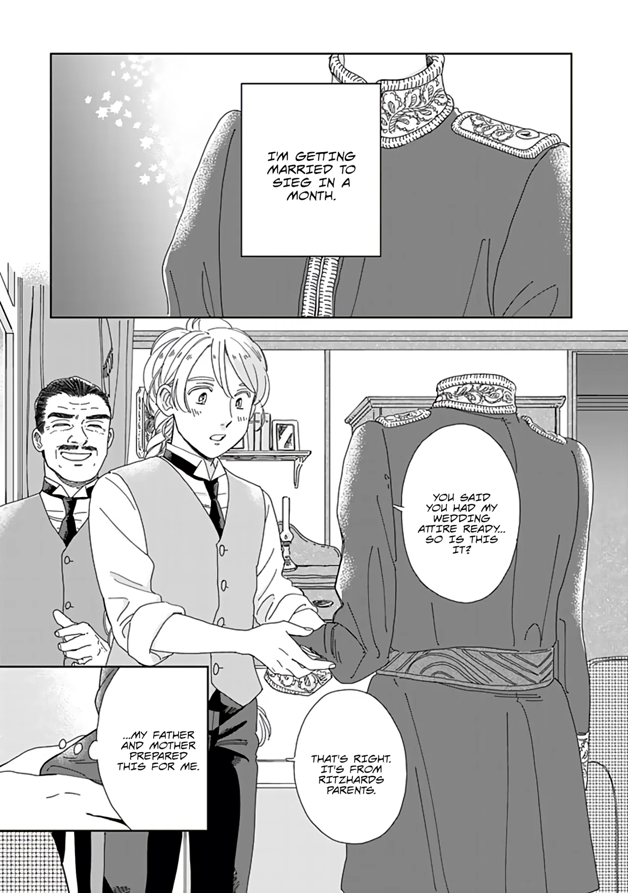 Hokuo Kizoku to Moukinzuma no Yukiguni Karigurashi Chapter 62 – Page 1