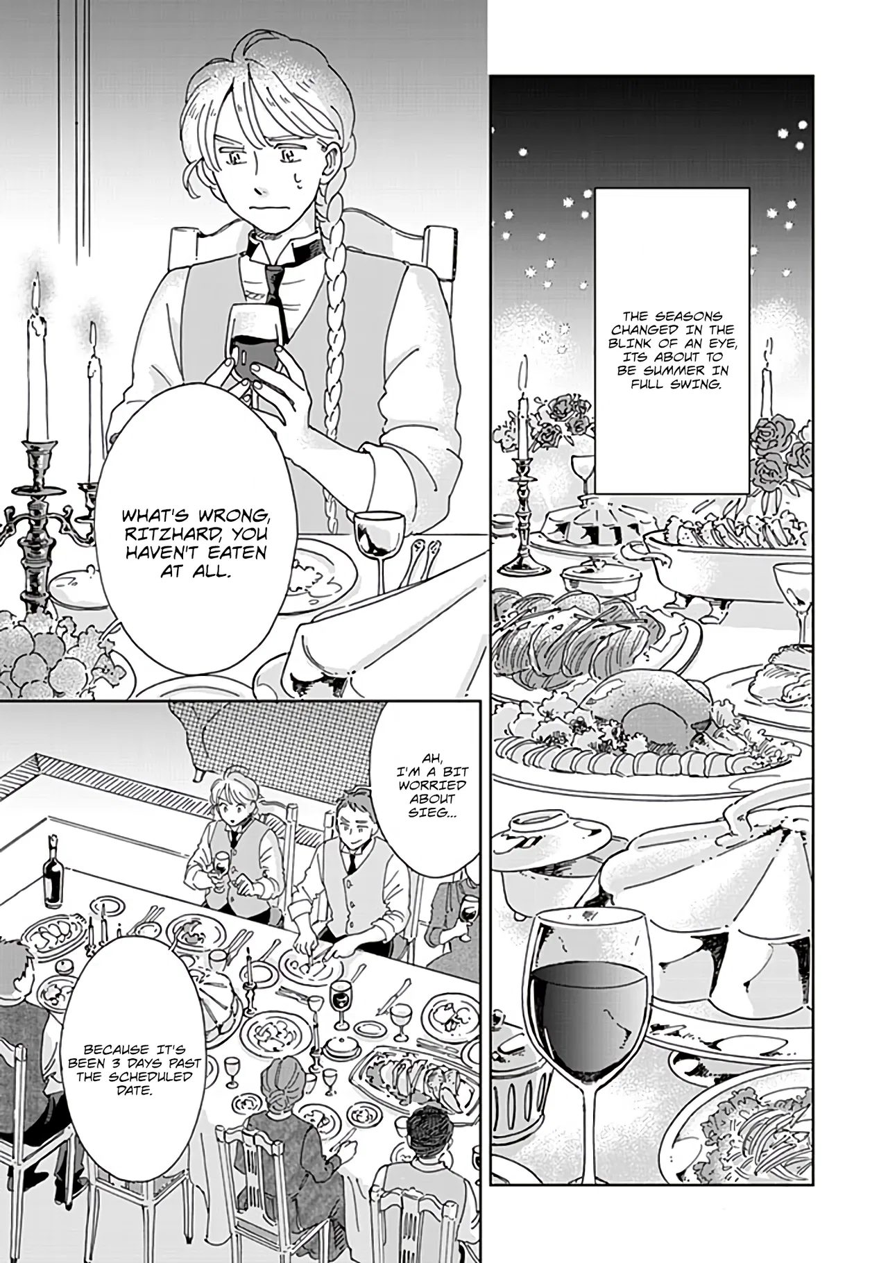 Hokuo Kizoku to Moukinzuma no Yukiguni Karigurashi Chapter 60 – Page 1