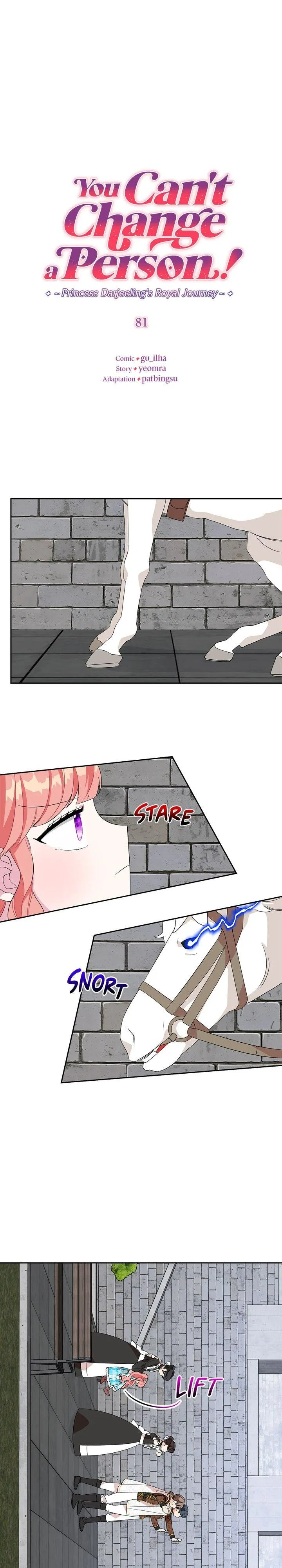 You Can’t Change A Person! Chapter 81 – Page 1