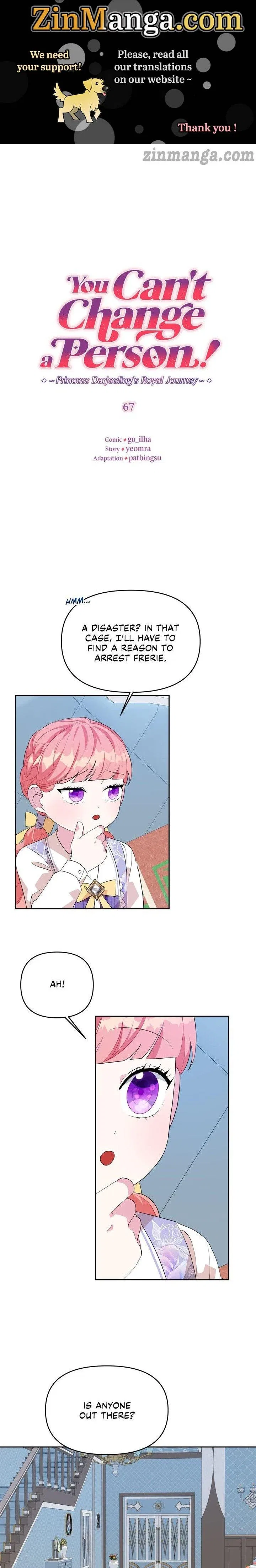 You Can’t Change A Person! Chapter 67 – Page 1