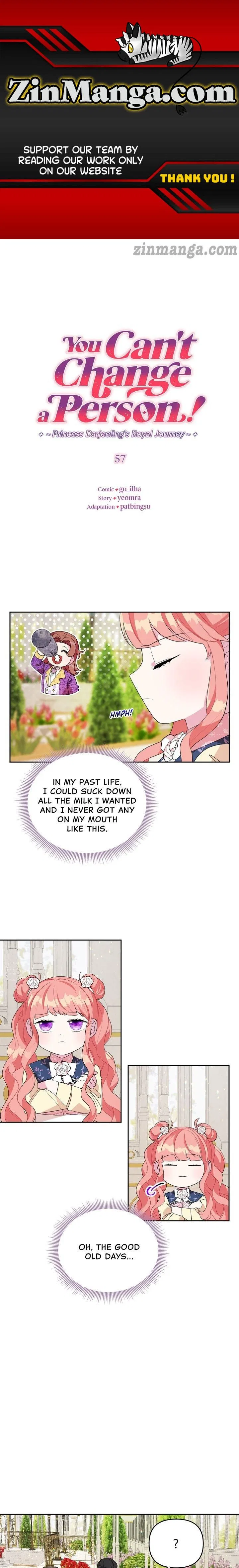 You Can’t Change A Person! Chapter 57 – Page 1