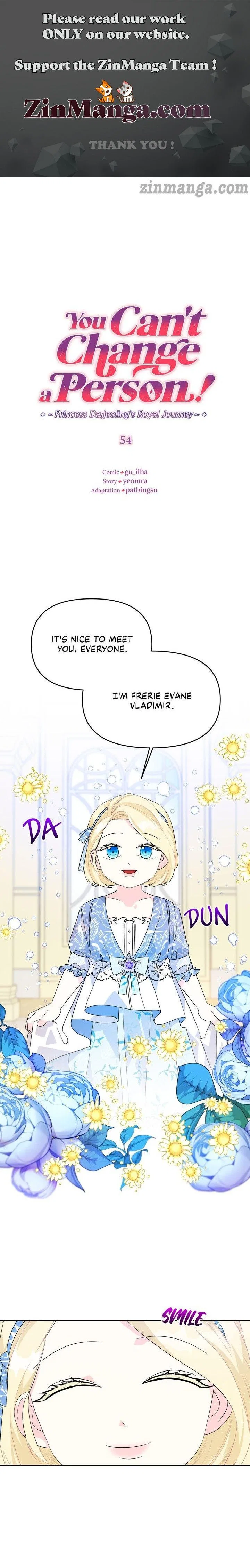 You Can’t Change A Person! Chapter 54 – Page 1