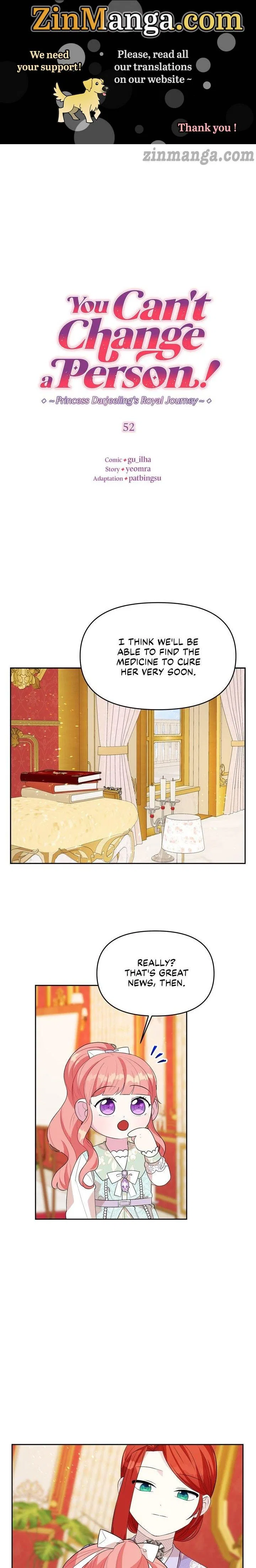 You Can’t Change A Person! Chapter 52 – Page 1