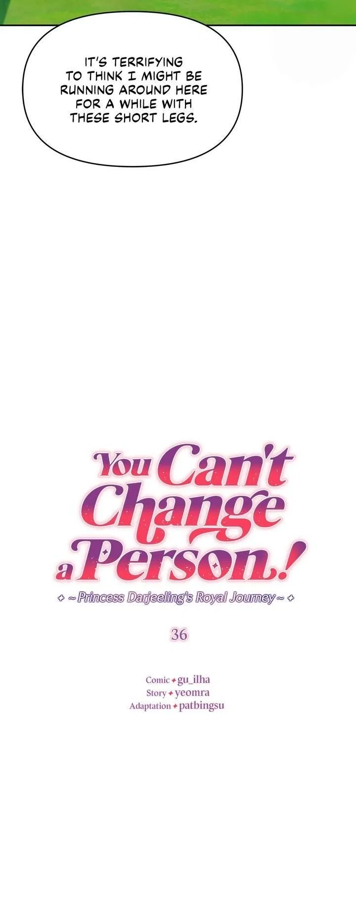 You Can’t Change A Person! Chapter 36 – Page 2