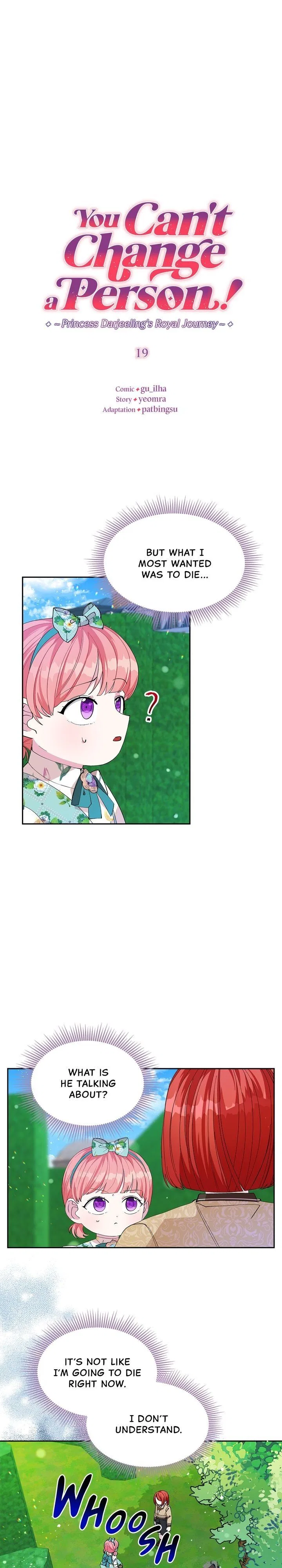 You Can’t Change A Person! Chapter 19 – Page 1