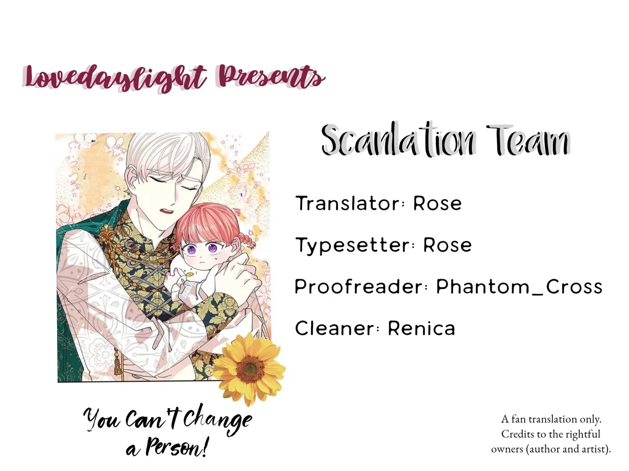 You Can’t Change A Person! Chapter 16 – Page 61