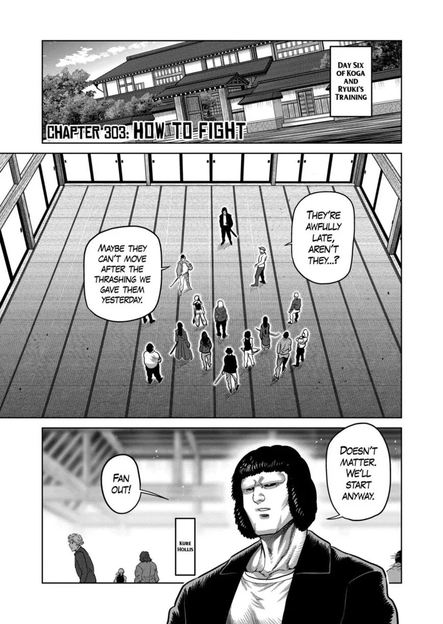 Kengan Omega manga Chapter 303 – Page 1