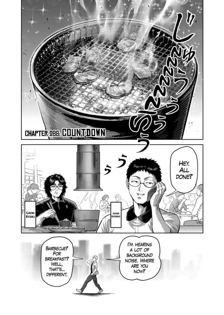 Kengan Omega manga Chapter 288 – Page 1