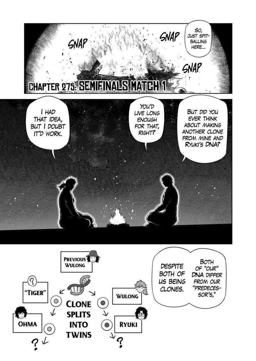 Kengan Omega manga Chapter 275 – Page 1