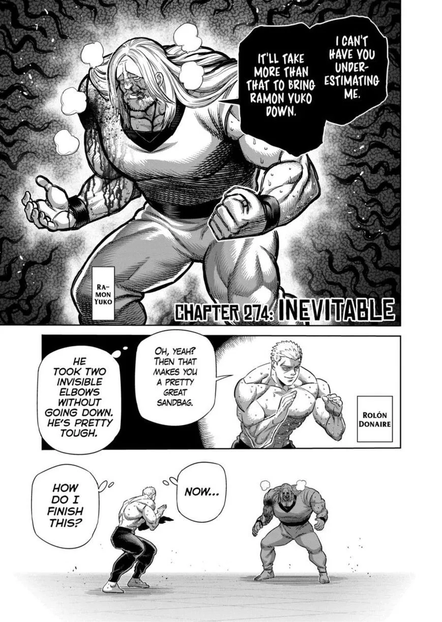 Kengan Omega manga Chapter 274 – Page 1