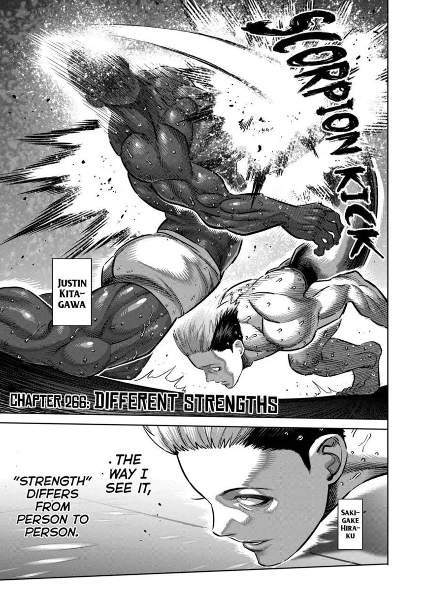 Kengan Omega manga Chapter 266 – Page 1