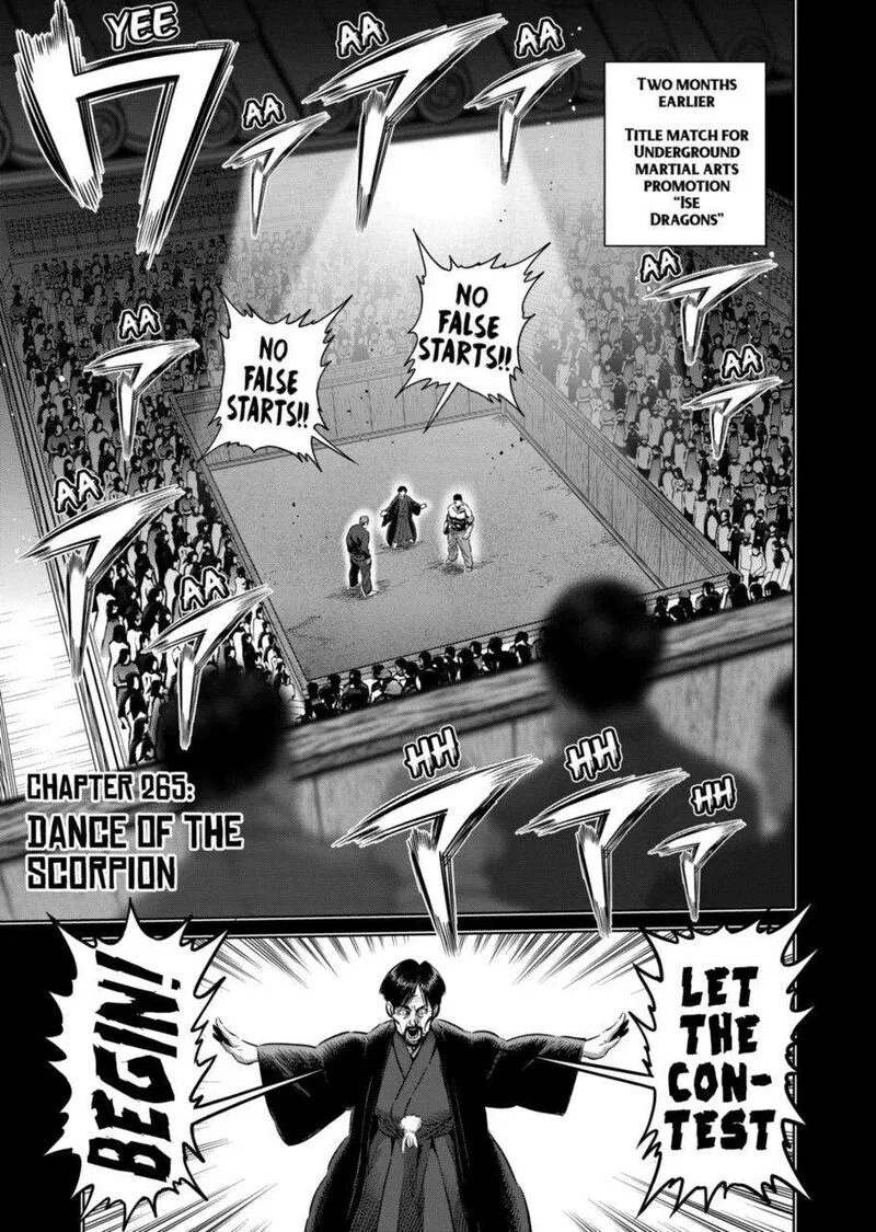 Kengan Omega manga Chapter 265 – Page 1