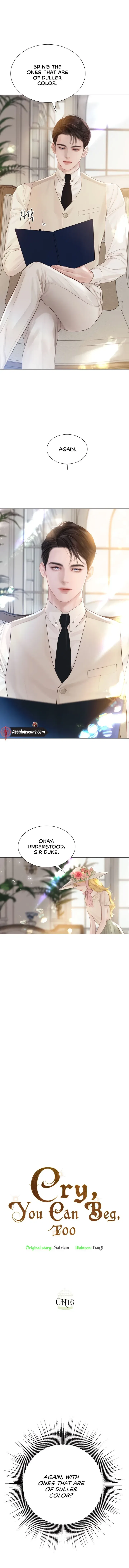 Cry, Even Better If You Beg Chapter 16 – Page 1