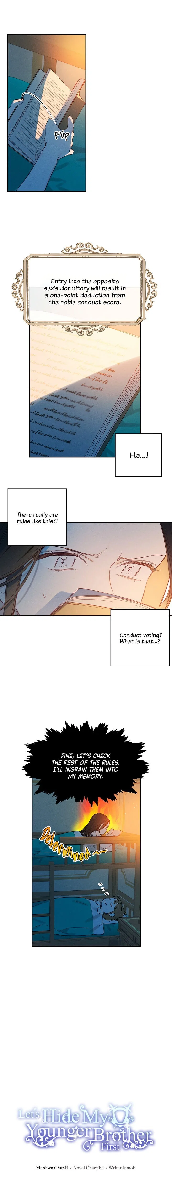 Let’s Hide My Younger Brother First Chapter 15 – Page 4