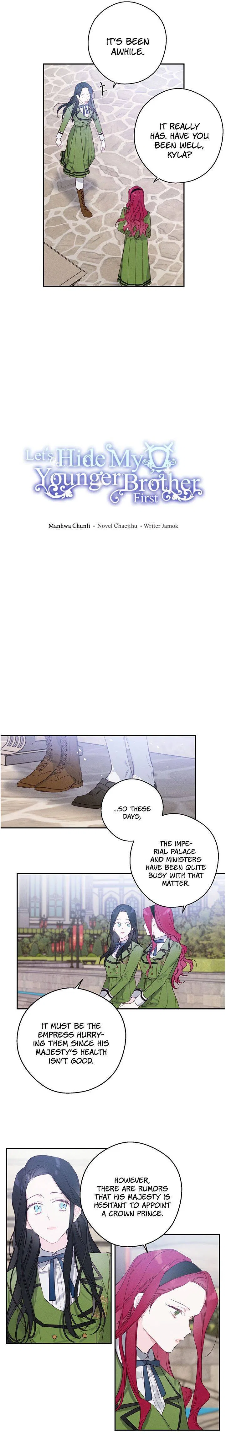 Let’s Hide My Younger Brother First Chapter 14 – Page 2