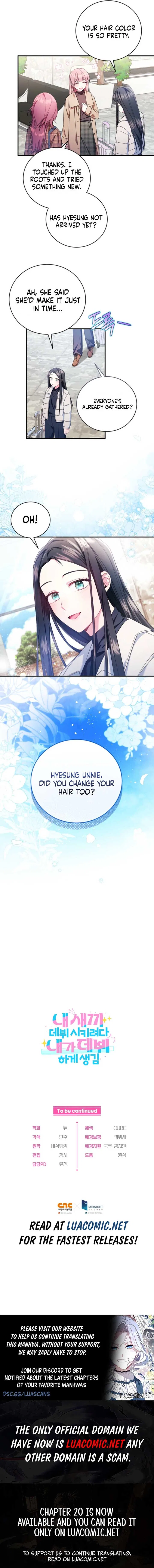 I Tried to Debut My Kid, But Ended Up Debuting Myself Chapter 12 – Page 9