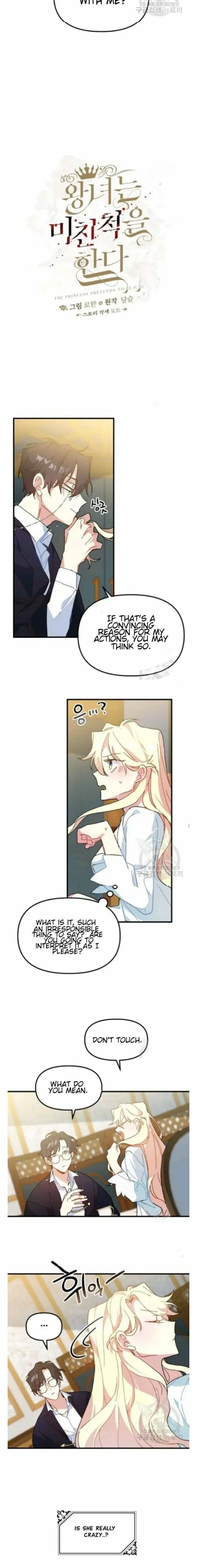 The Princess Pretends To Be Crazy Chapter 9 – Page 16