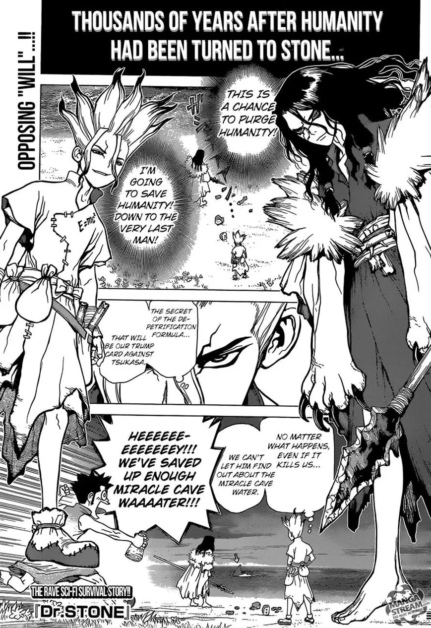 Dr. Stone manga Chapter 5 – Page 1