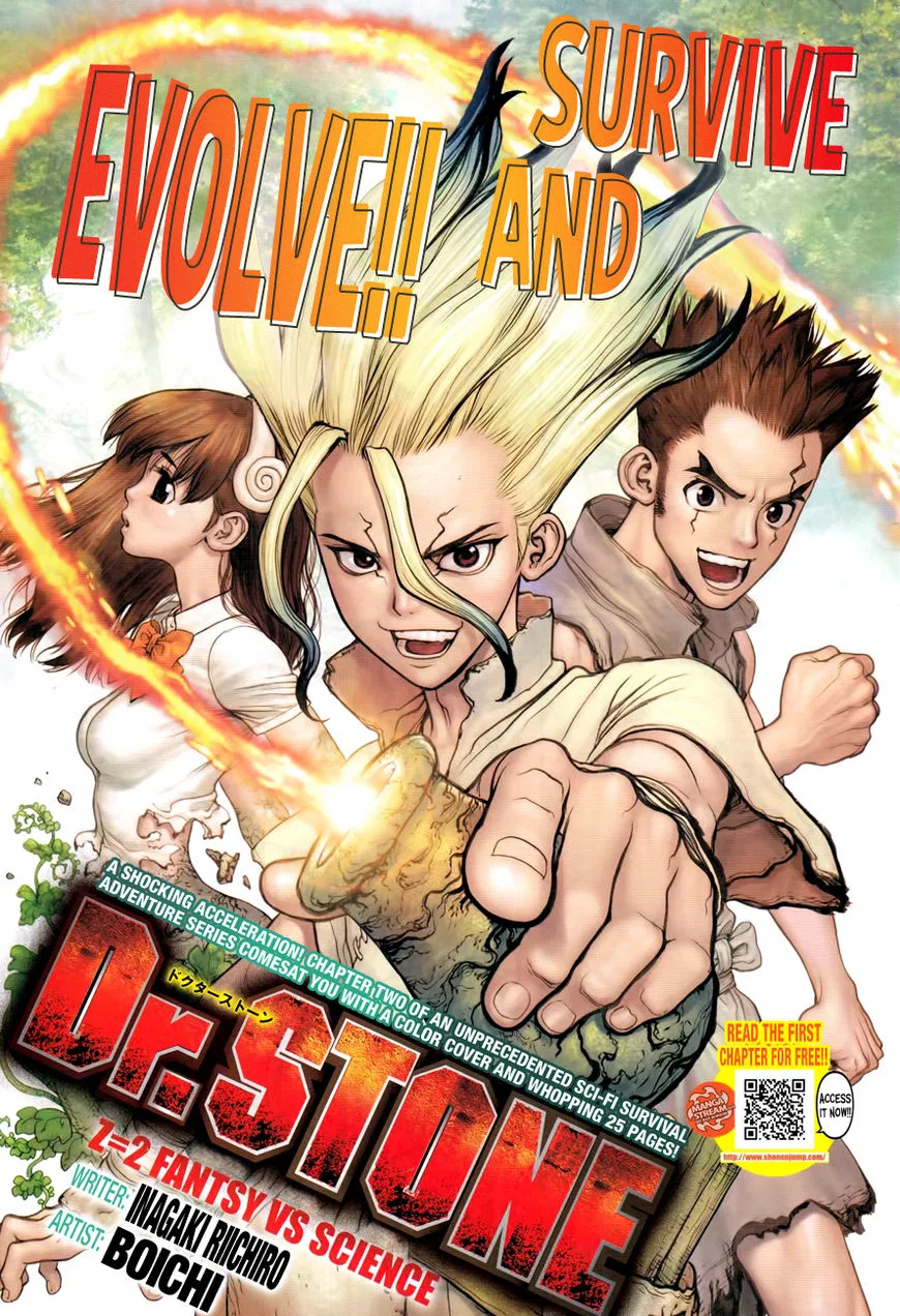 Dr. Stone manga Chapter 2 – Page 1