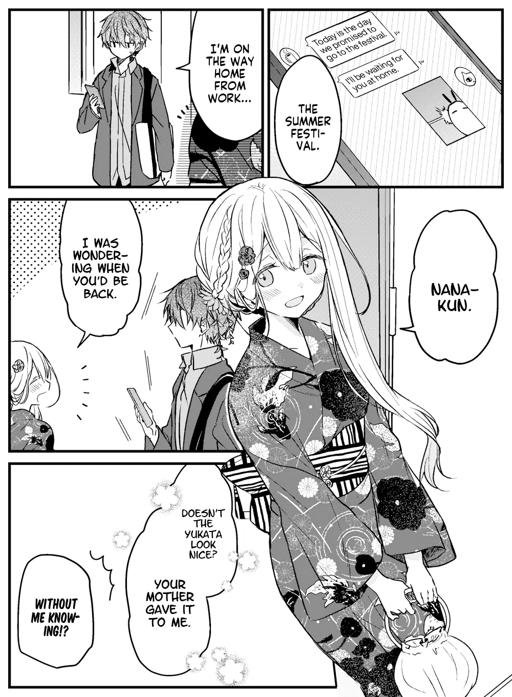 Hakanai Kimi wa Moukou wo Hajimeru Chapter 12 – Page 1