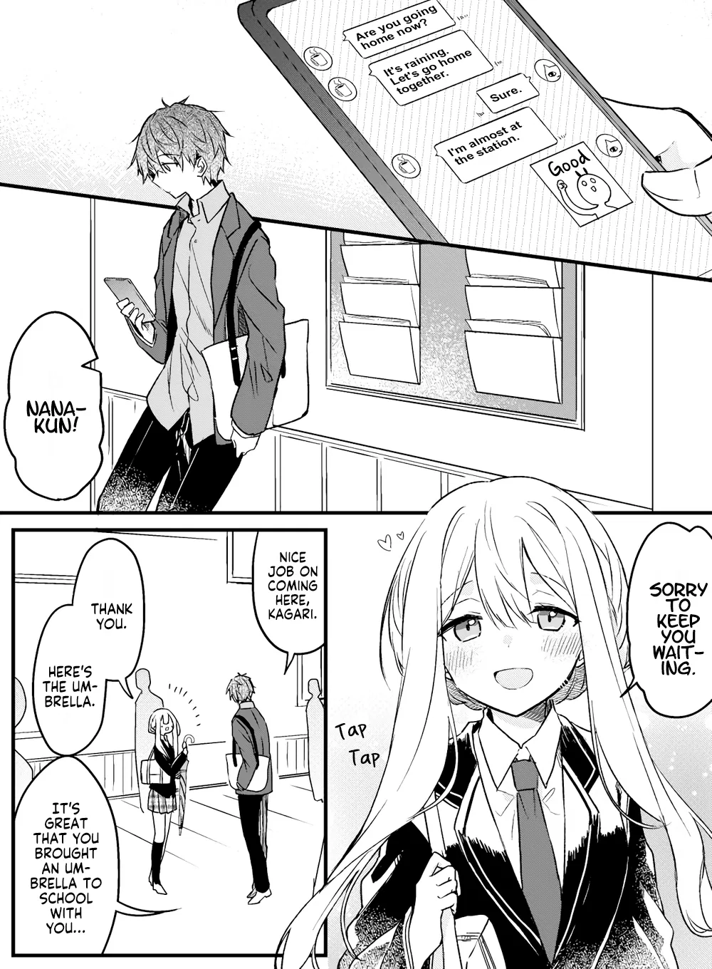 Hakanai Kimi wa Moukou wo Hajimeru Chapter 8 – Page 1