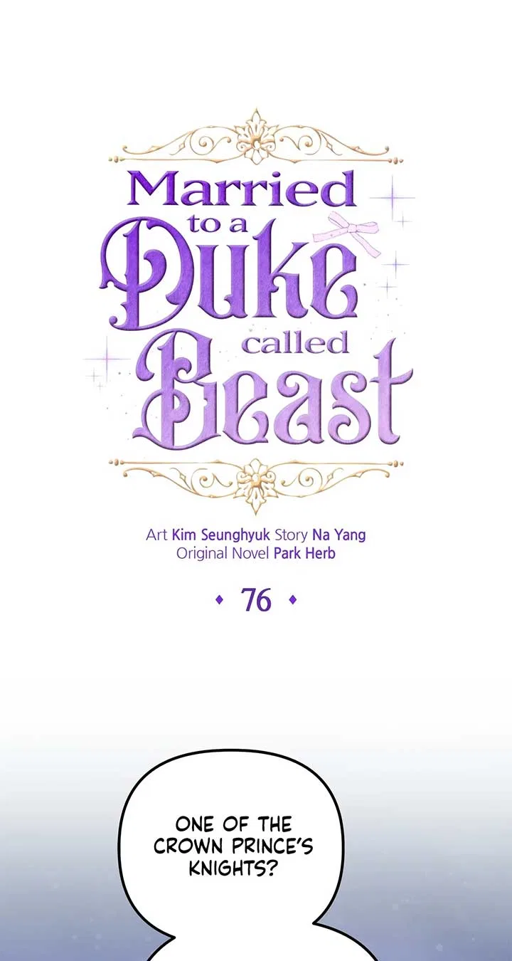 I Got Married to a Duke Called Beast Chapter 76 – Page 1