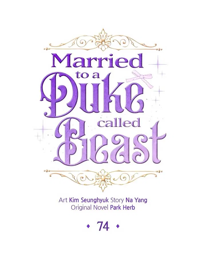 I Got Married to a Duke Called Beast Chapter 74 – Page 1