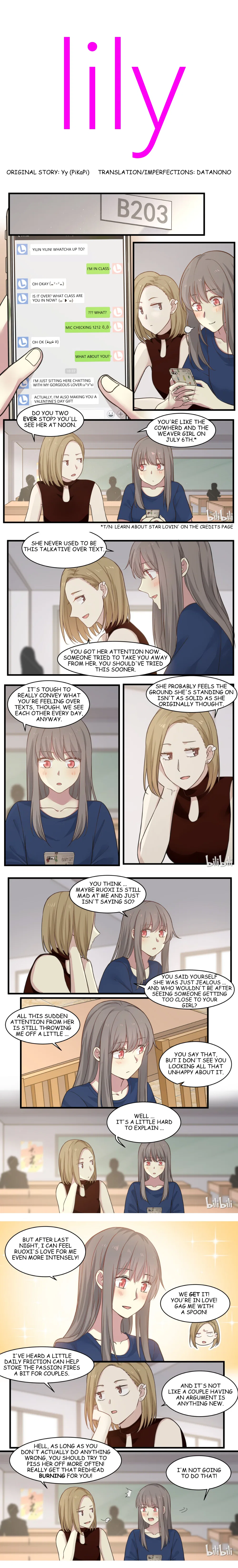 Lily Chapter 107 – Page 1