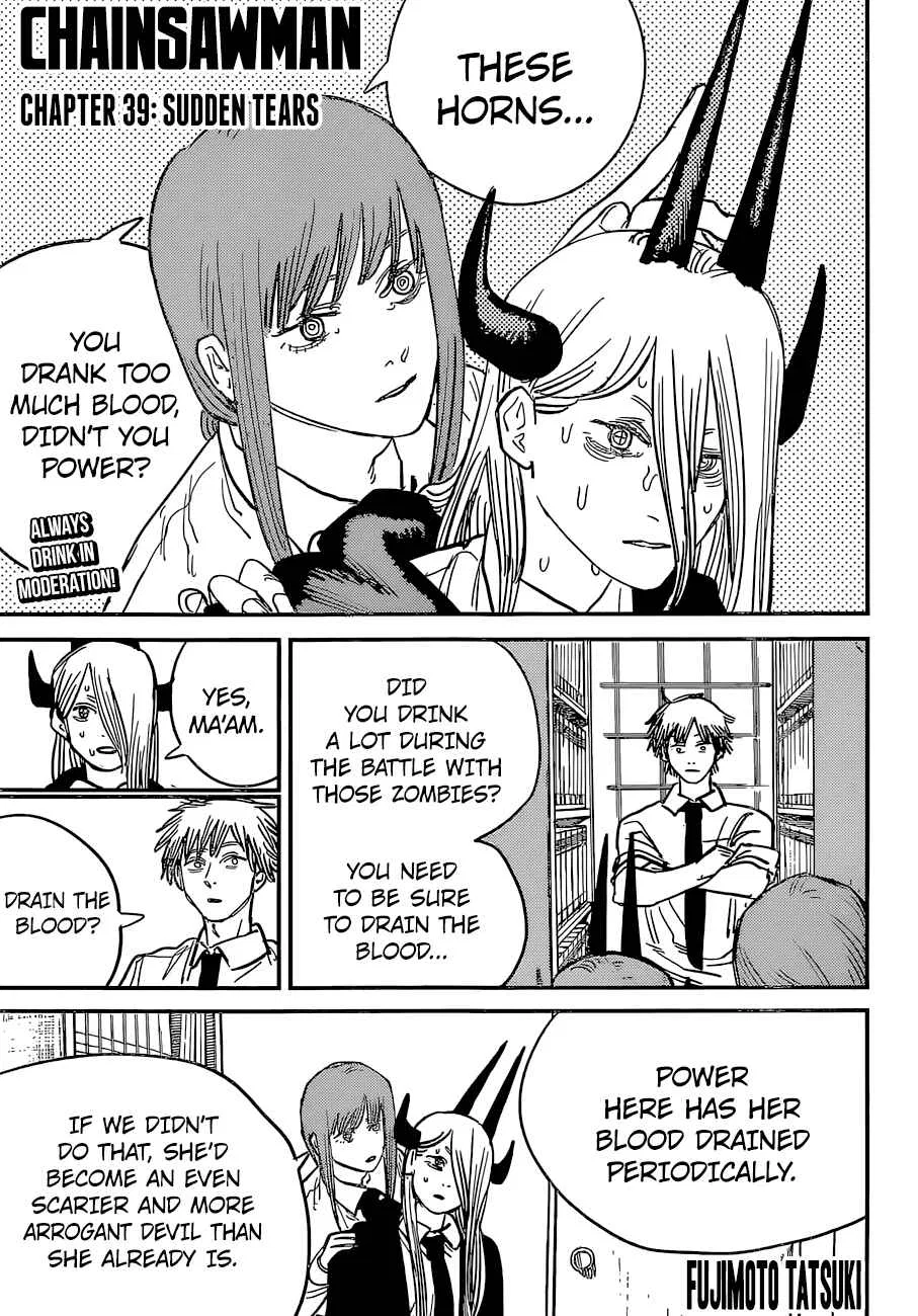 Chainsaw Man Chainsaw Man Chapter 39 – Page 1