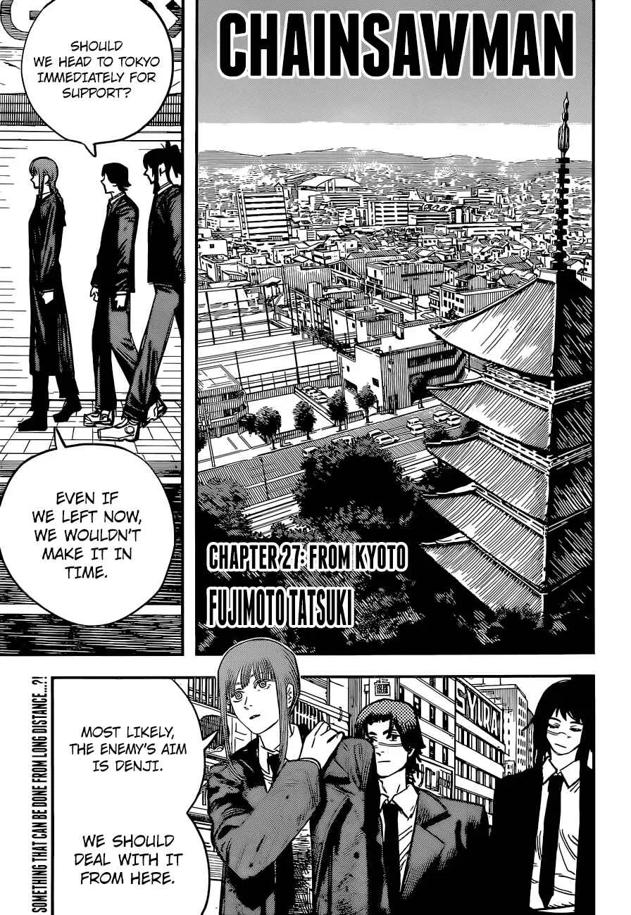 Chainsaw Man Chainsaw Man Chapter 27 – Page 1