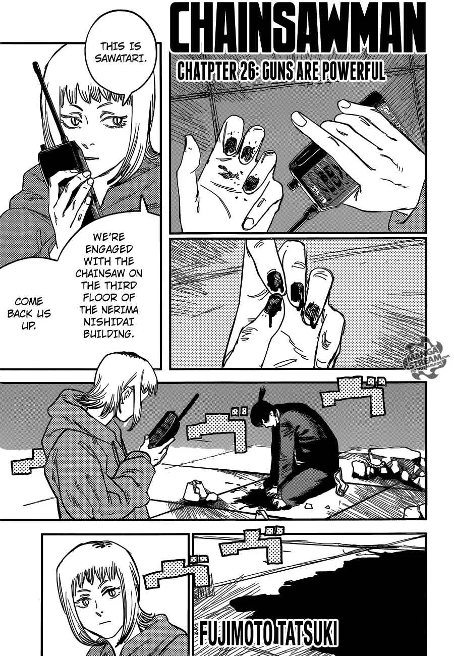 Chainsaw Man Chainsaw Man Chapter 26 – Page 1