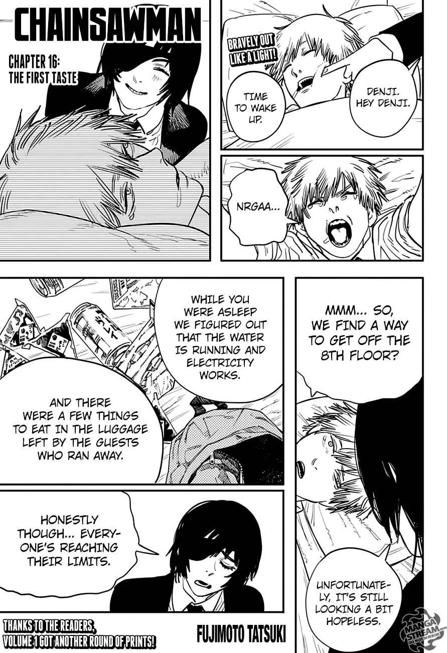 Chainsaw Man Chainsaw Man Chapter 16 – Page 1