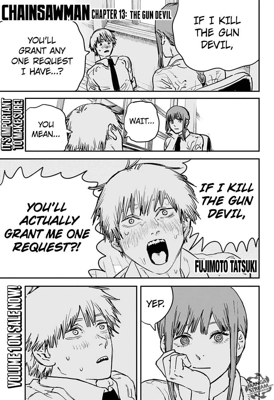 Chainsaw Man Chainsaw Man Chapter 13 – Page 1